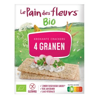 Le pain des fleurs | Crackers | 4 granen | Bio 150 gr