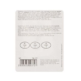 Delhaize | Gebraad | Varken | Gebakken |  Sneden | Mosterdaus 