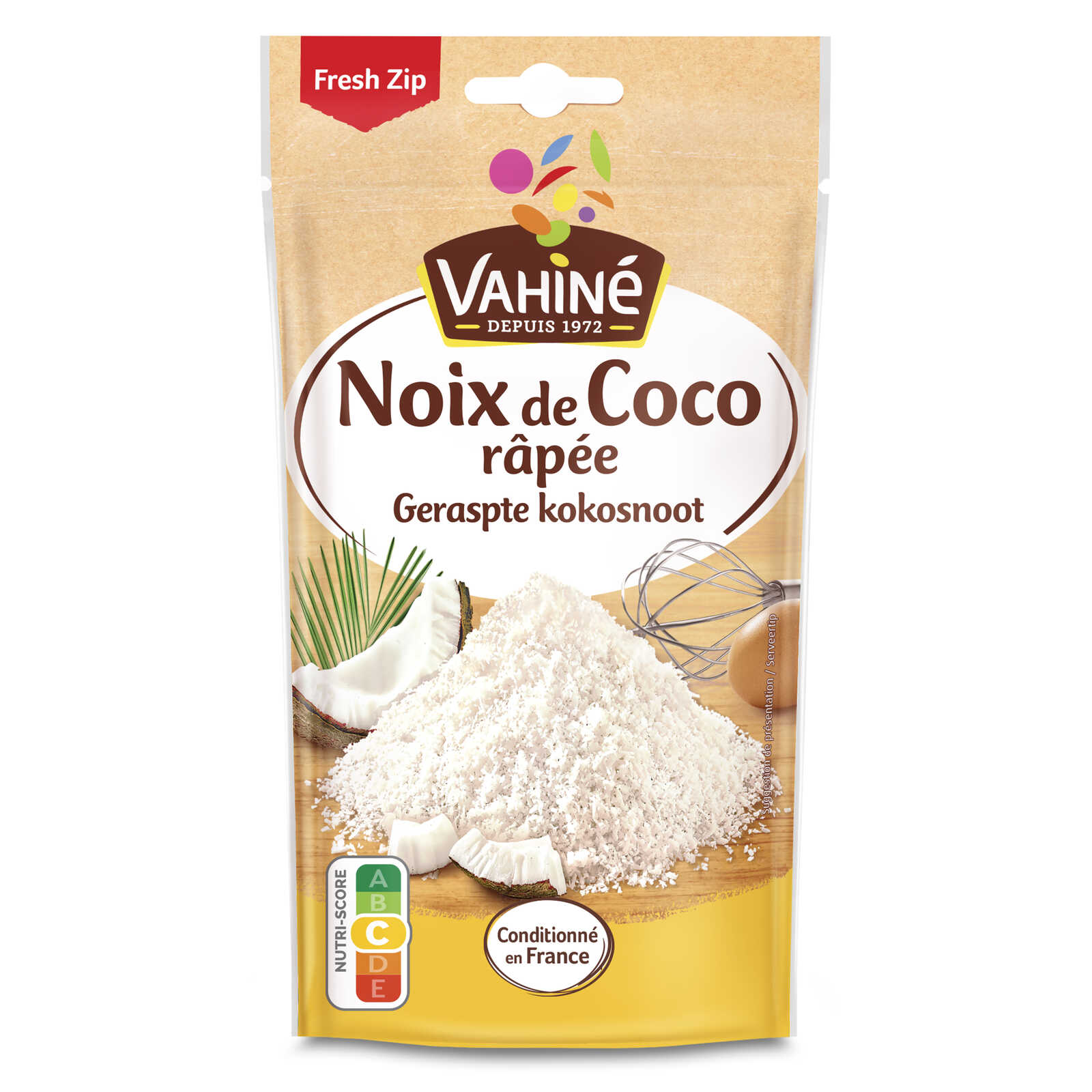 Vahiné Kokosnoot | Geraspt