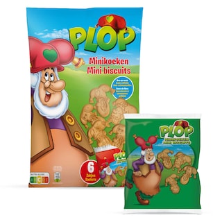 Studio 100 | Plop | Koekjes | Natuur | Mini 6 x 30 gr