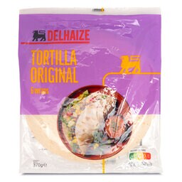 Delhaize | Tortilla | Tarwe | 6 Stuks 