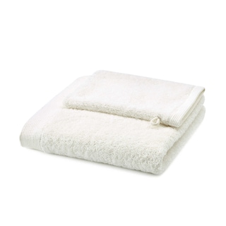 Xandrès | Set handdoek 50x100cm + washandje | wit 