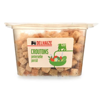 Delhaize | Korstjes | Salade | Peterselie 