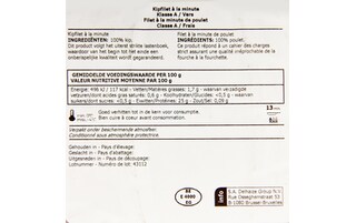 Delhaize | Filet | Kip | A la minute 