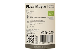 Plaza Mayor | Verdejo | Bio 75 cl