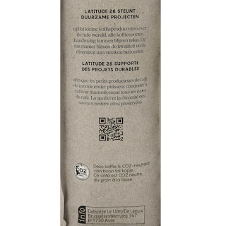 Latitude 28 | Café | Colombia | Grains | Fairtrade 250 gr