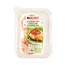 Delhaize | Geitenkaas en spek 