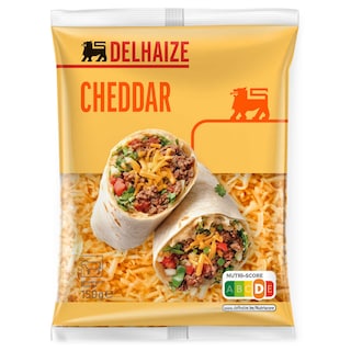 Delhaize | Cheddar | Râpé 