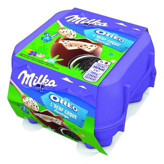 Milka | Chocolat | oeuf coque | Oreo 