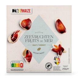 Delhaize | Chocolade | Pralines zeevruchten 