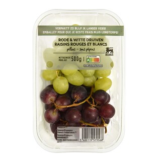 Delhaize | Raisins | Mix | Sans pépins | Emballé 500 gr