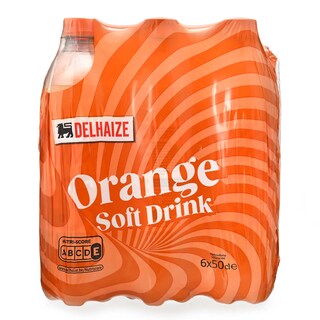 Delhaize | Limonade Orange 6 x 50 cl