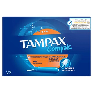 Tampax | Compak | Tampons | Super Plus 22 st