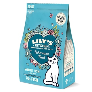 Lily's Kitchen | Aliment Chat| Adulte |Croquettes| Poissons 