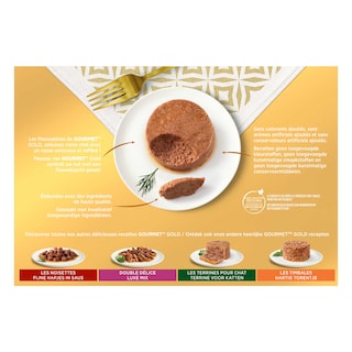 Gourmet | Gold | Kattenvoeding | Mousse | Vlees/Vis 