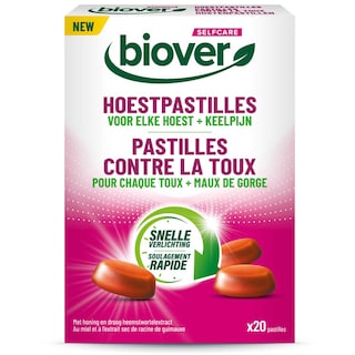 Biover | Selfcare | Pastilles pour la toux 