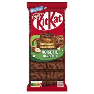 Nestlé | Kit Kat | Tablette | Chocolat au lait | Noisette 