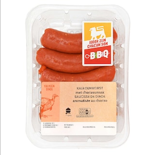 Delhaize | Dinde | Saucisse | Chorizo +/- 240 gr