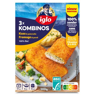 Iglo | Kombinos | Kaas | Peterselie 300 gr