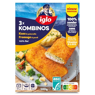 Iglo | Kombinos | Kaas | Peterselie 