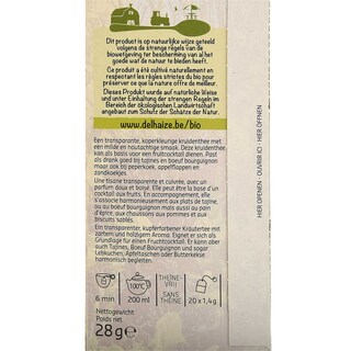 Delhaize | Bio | Kruidenthee | Rooibos | Zakjes | Bio | FT 20 x 1,4 gr