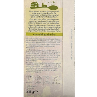 Delhaize | Bio | Tisane | Rooibos | Sachets | Bio | FT 20 x 1,4 gr