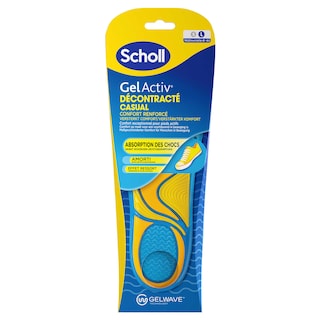 Scholl | Semelles | Quotidien | Gel Actif | T41-46.5 