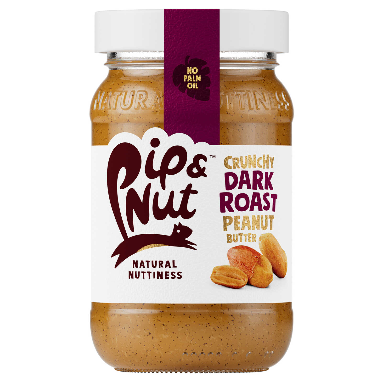 Pip&Nut Pindakaas | Crunchy | Dark roast