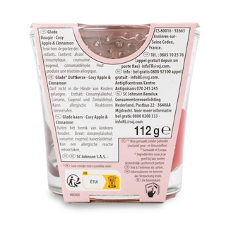 Glade By Brise | Kaars | Appel & Kaneel | 204 gr 