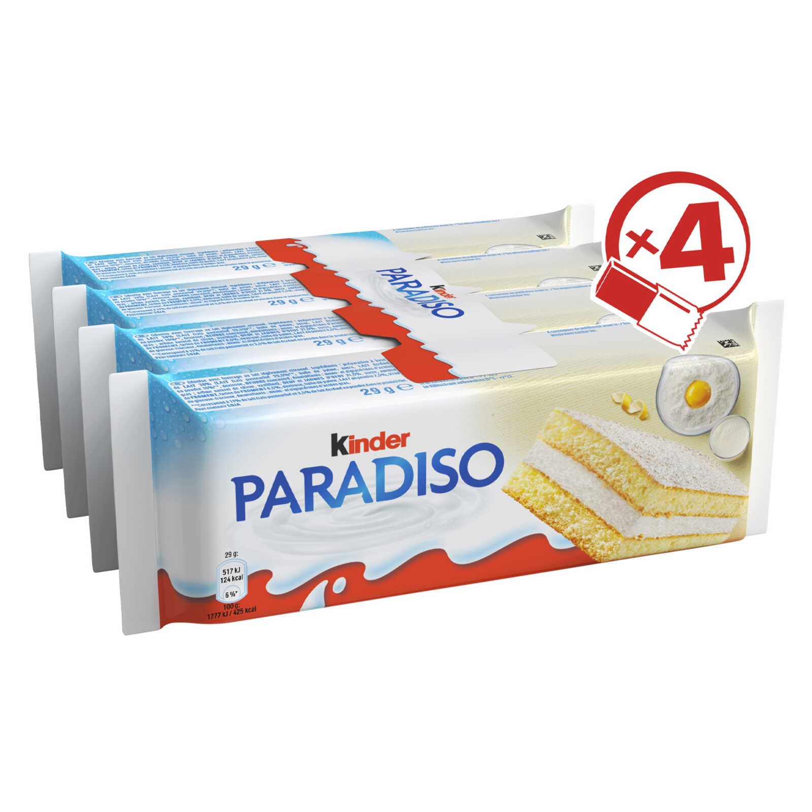 Kinder Cake | Melk | 4 stuks