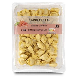 Delhaize | Cappelletti | Rauwe ham 