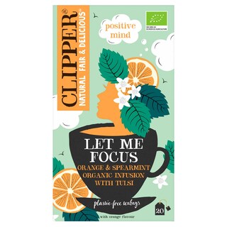 Clipper | Infusion | Let Me Focus | Bio 20 x 1,9 gr