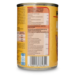 Delhaize | Aliment chat | Terrine | Boeuf 