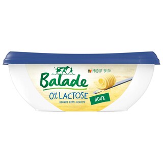 Balade | 0% Lactose | A tartiner | Beurre 41% M.G. | 0% lactose 250 gr
