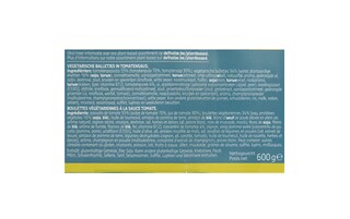 Delhaize | Plant-Based | Boulettes tomate végétariens 600 gr