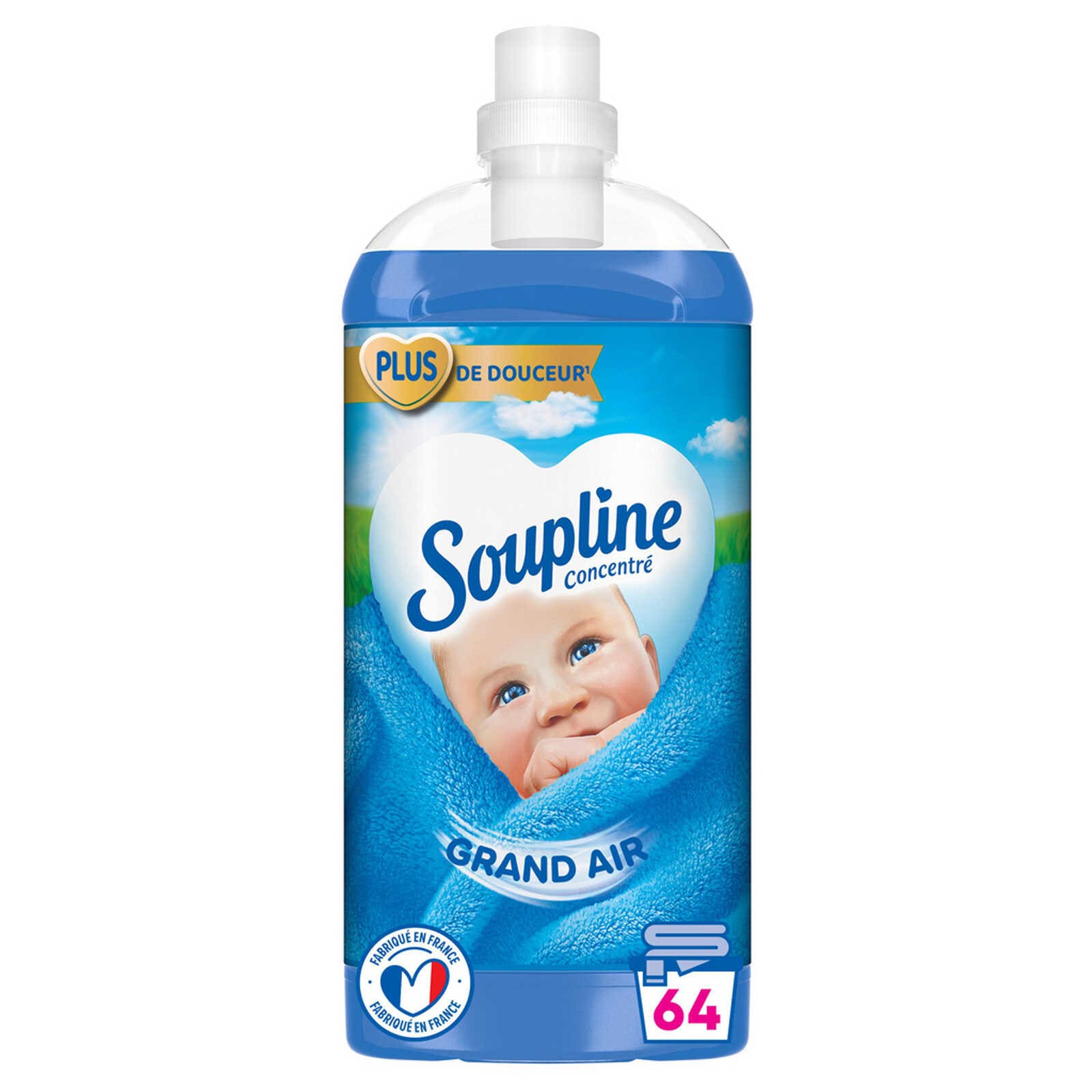 Soupline Wasverzachter | Geconcentreerd | Ultra 3D Blauw | 1,35L