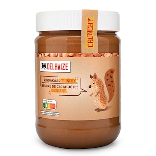 Delhaize | Beurre de cacahuètes | Crunchy 