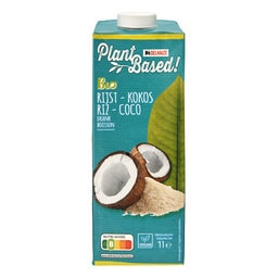 Delhaize | Plant-Based | Boisson | Coco | Riz | Bio 