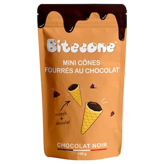 Bitecone | Biscuits | Cones | Choco | Noir 