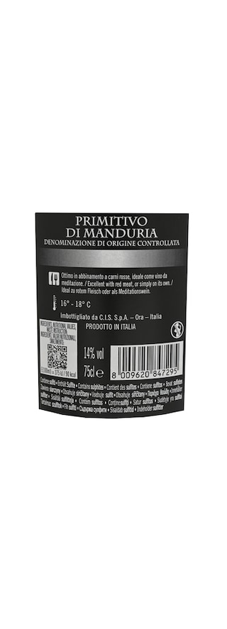 Uone | Primitivo di Manduria | 2022 75 cl