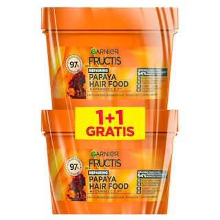 Fructis | 1+1 | Hairfood | Papaye | Mask | 400ml 