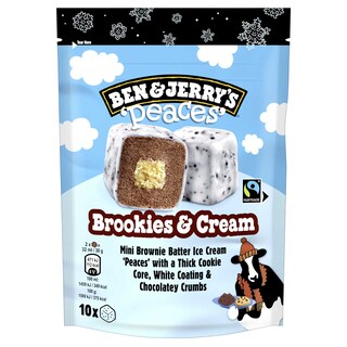 Ben & Jerry's | Peaces | Brookies & Cream 10 x 1,6 cl