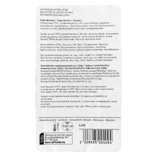 Delhaize | Boulettes potage | Fraiches +/- 300 gr