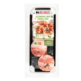 Delhaize | Geit met spek 