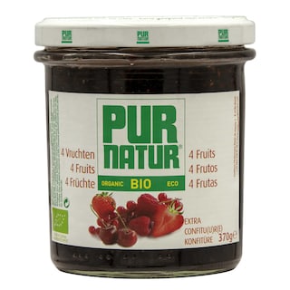 Pur Natur | Jam | 4 Fruits | Bio 
