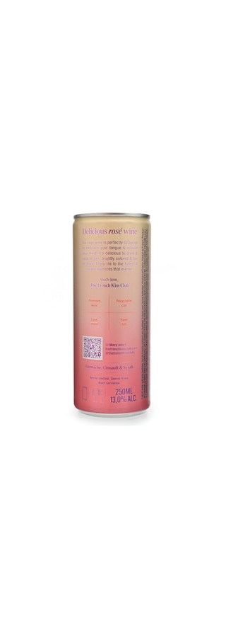 The French Kiss Club | rosé 25 cl