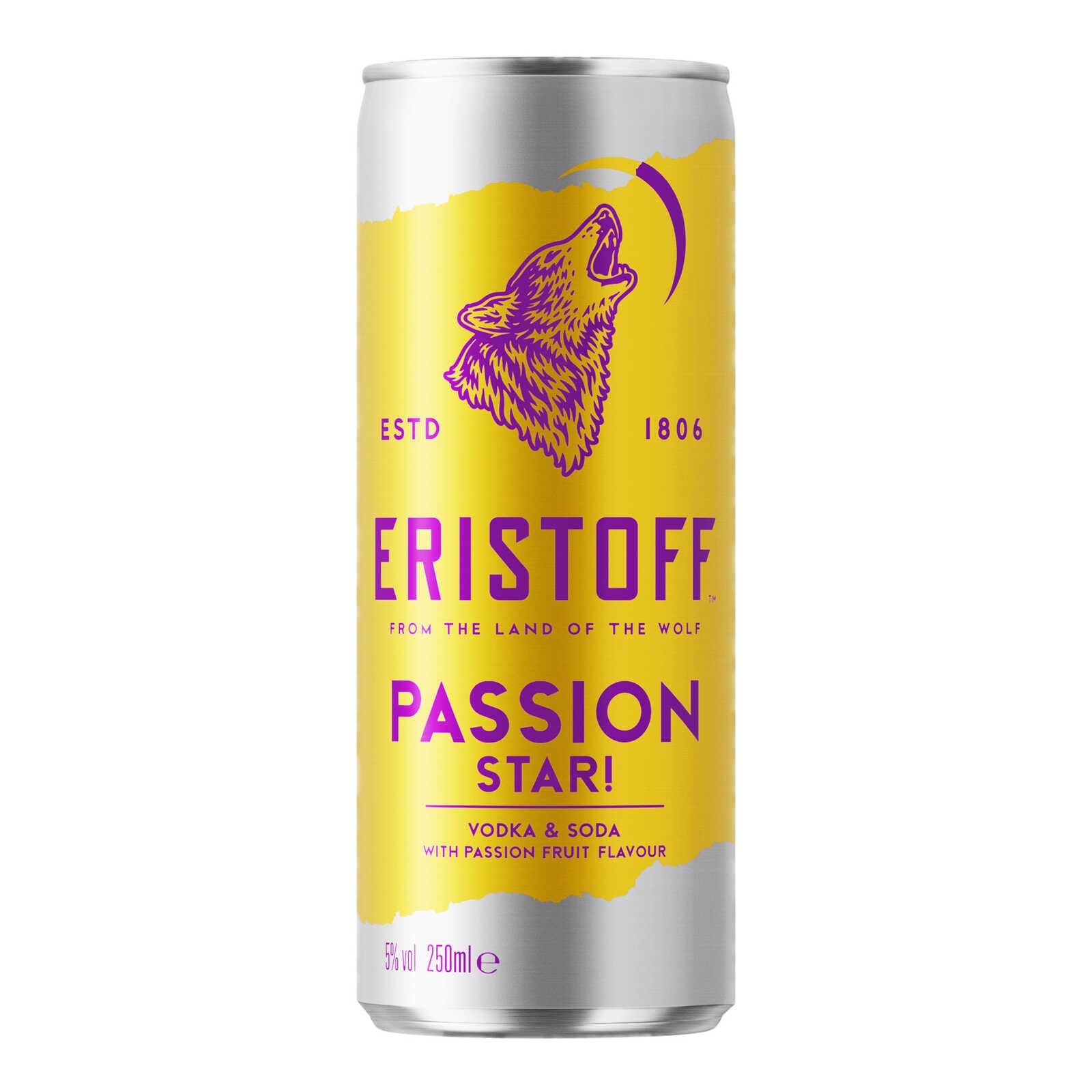 Eristoff Vodka | Passion | Rtd | 5%alc