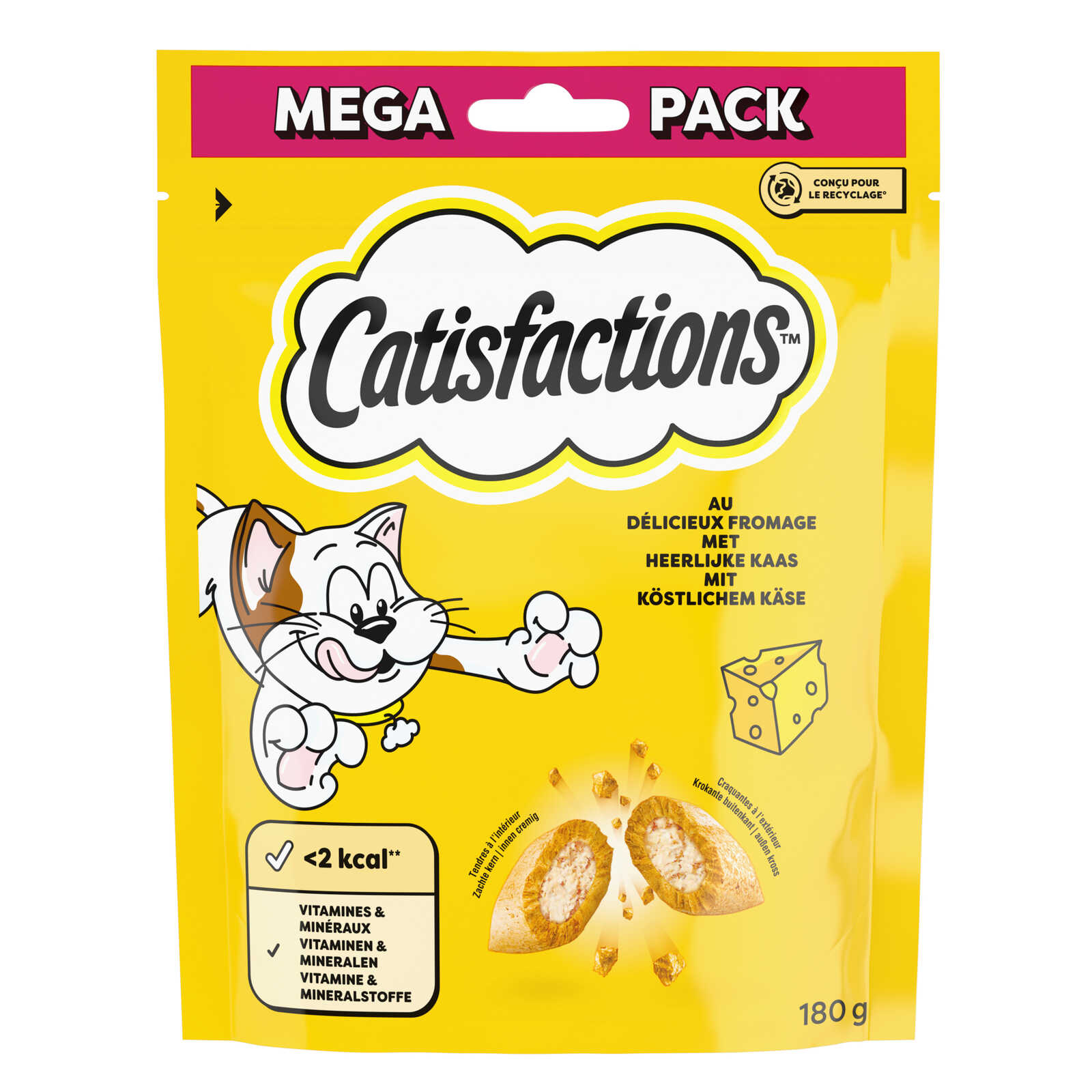 Catisfactions Kattensnacks | Snoepjes | Kaas