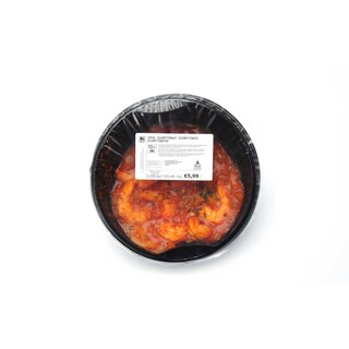 Delhaize | Scampi | Tomatentartaar-Parmezaan 