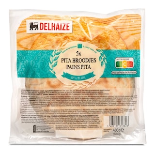 Delhaize | Broodjes | Pita | 5 stuks 